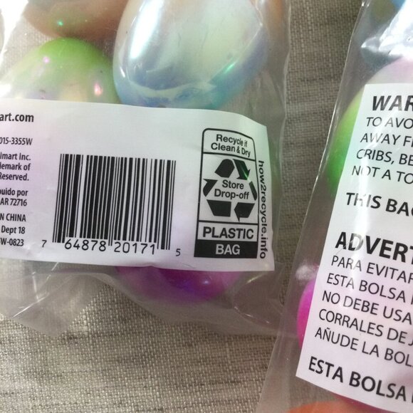 Lot of 7 Way to Celebrate Iridescent Mood Changing Easter Eggs 12 Count Each - Picture 7 of 7